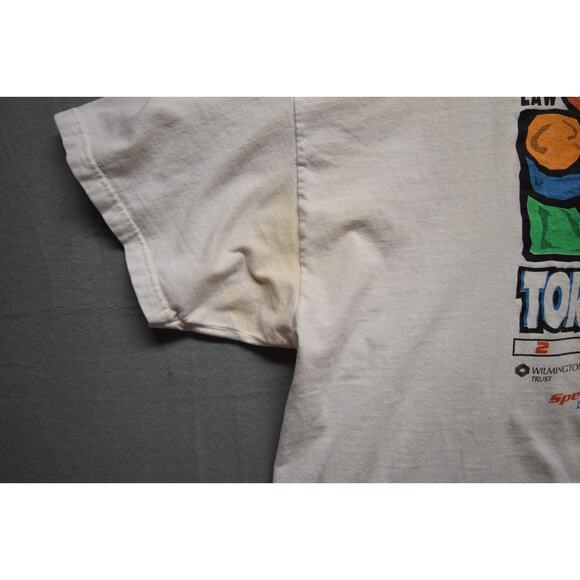 Vintage 2001 Special Olympics Delaware Law Enforcement Torch Run T-Shirt Hanes B - Picture 7 of 11